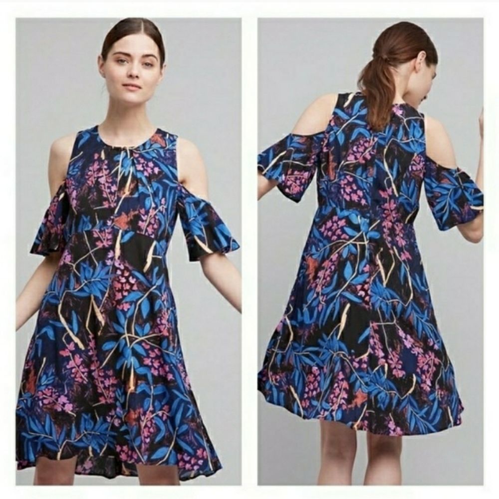 NEW Maeve Anthropologie Elia Floral Dress